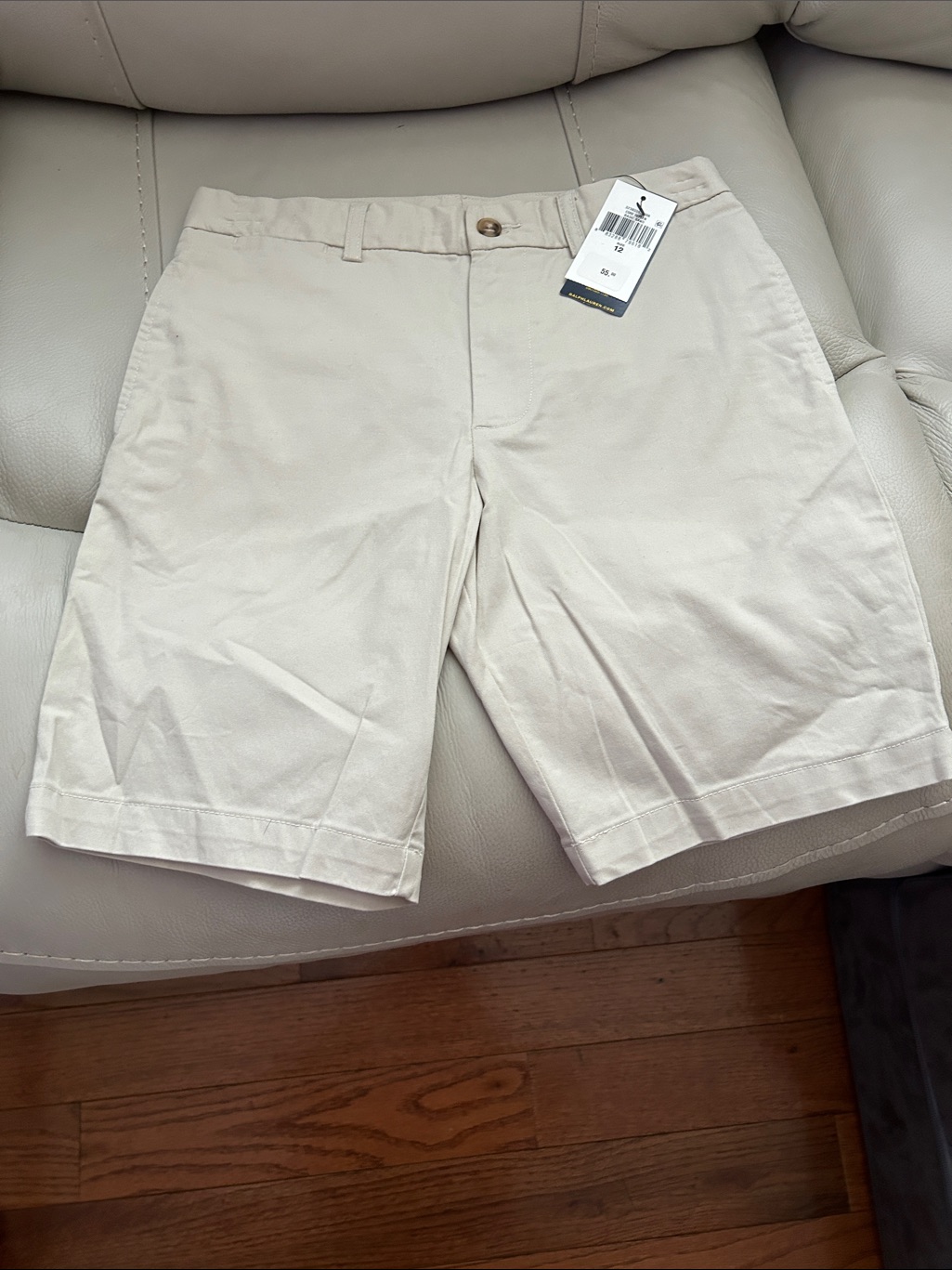 Boy’s Size 12 Ralph Lauren Polo Classic Khaki Cotton Shorts